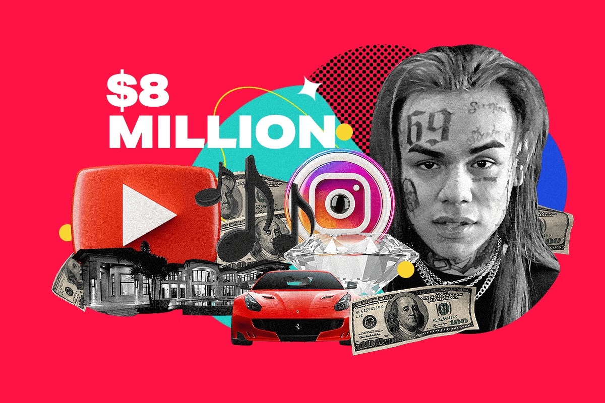 6ix9ine Net Worth 2026: How Much Is Tekashi Worth Now?