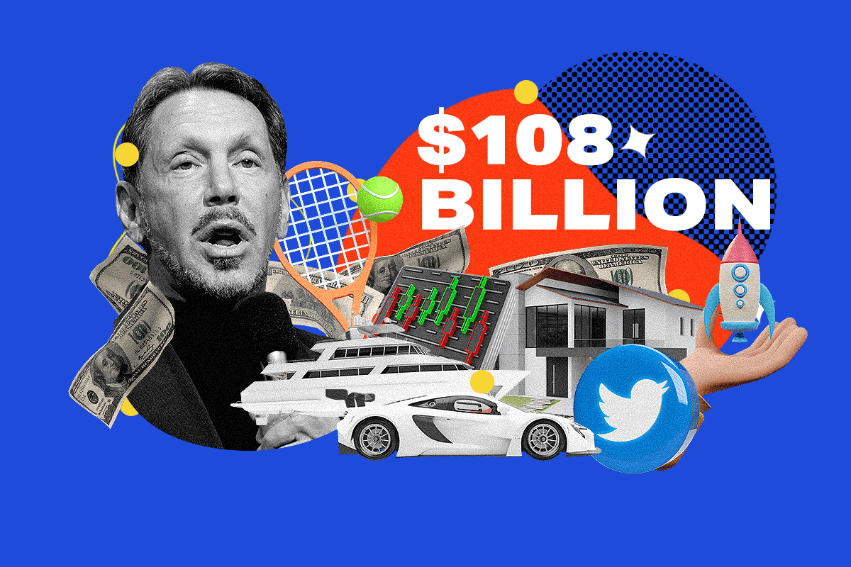 Rich Dudes│The Story Behind Larry Ellison's $108B Net Worth